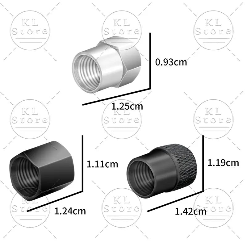 ST Logo Tyre Valve Caps – 4 Piece Set