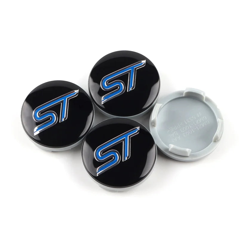 54mm ST-Line Style Wheel Centre Caps – 4 Piece Set