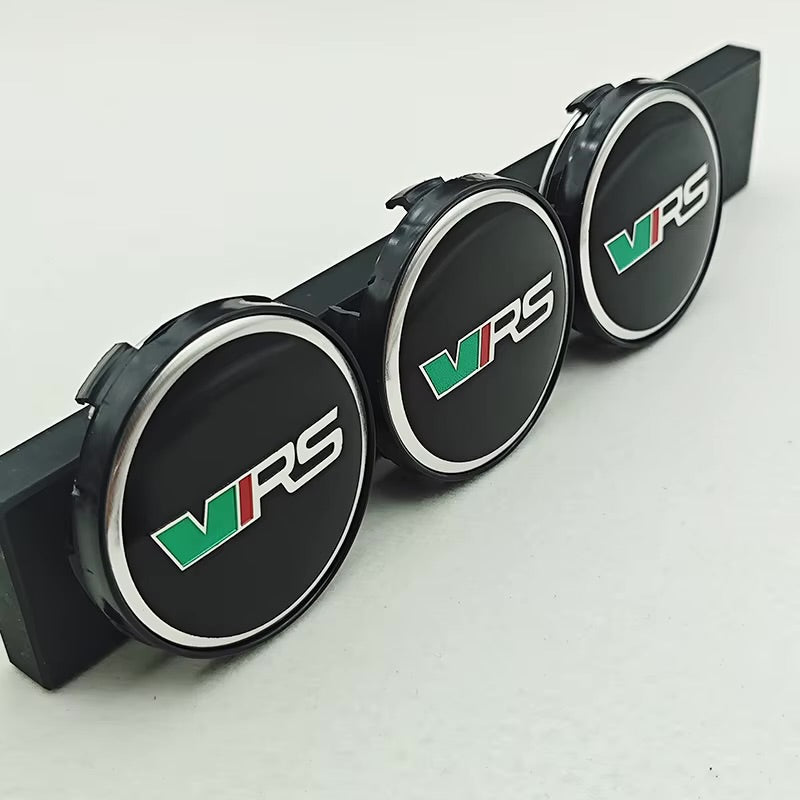 60mm VRS-Style Wheel Centre Caps – 4 Piece Set
