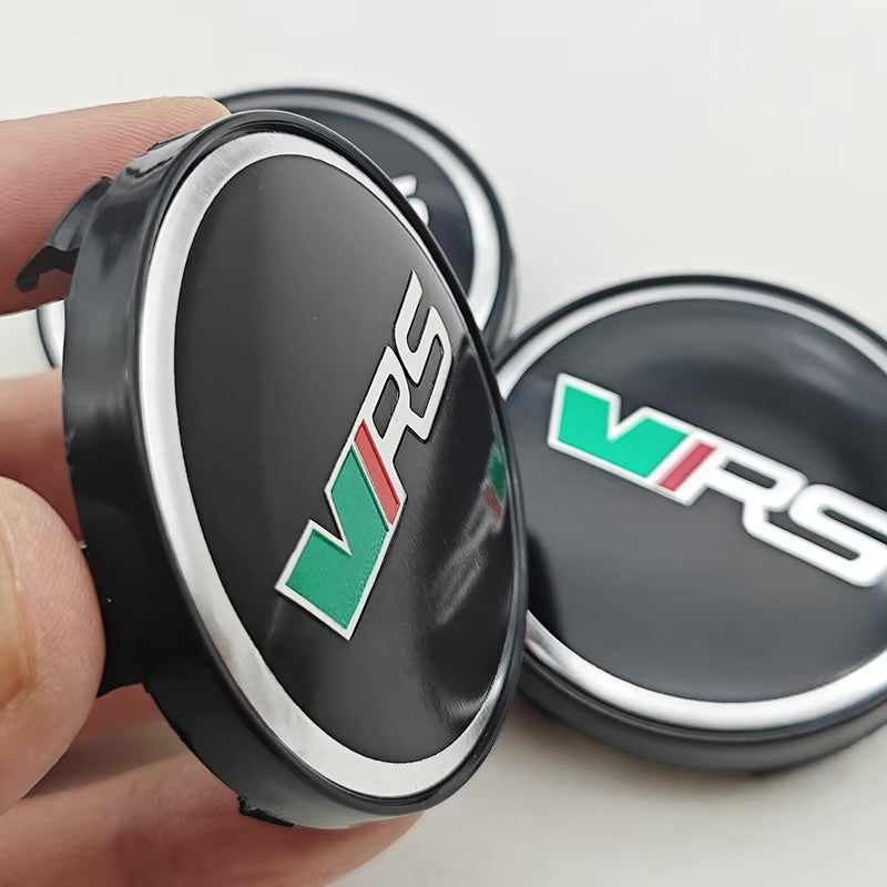60mm VRS-Style Wheel Centre Caps – 4 Piece Set