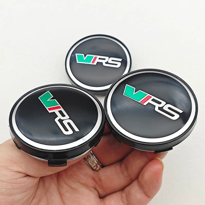 60mm VRS-Style Wheel Centre Caps – 4 Piece Set